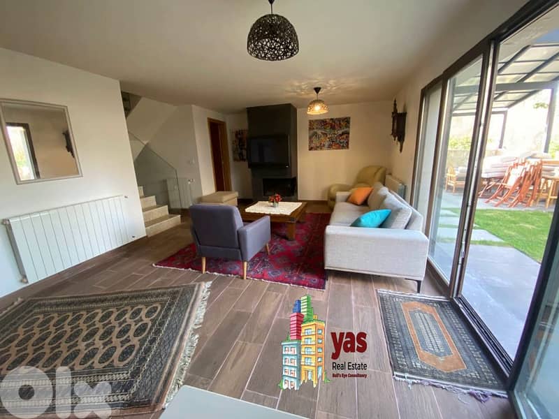 Faqra / Tilal El Asal 130m2  | Chalet|/Duplex | 90m2 Garden | PA | 3