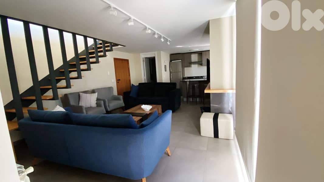 Faraya / Faqra 150m2 | Chalet| triplex | 70m2 Garden | Decorated | PA 2