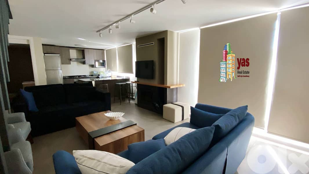 Faraya / Faqra 150m2 | Chalet| triplex | 70m2 Garden | Decorated | PA 5