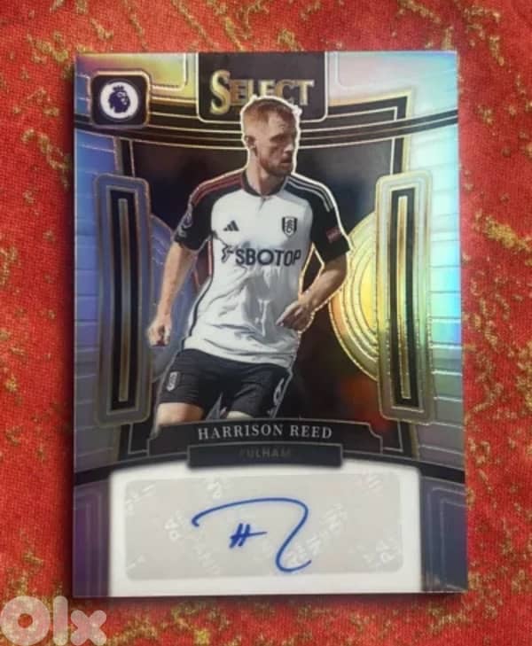 2023-24 Select English PL Harrison Reed Signatures Auto Silver 0