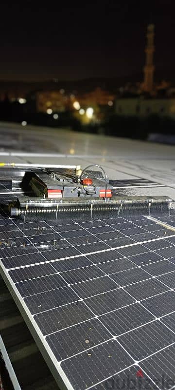 Robot for Solar panels cleaning