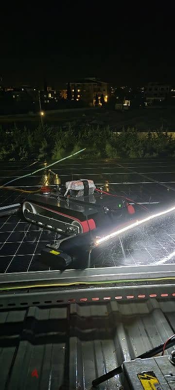 Robot for Solar panels cleaning 1
