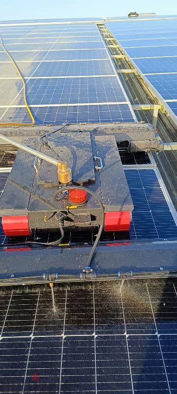 Robot for Solar panels cleaning 6