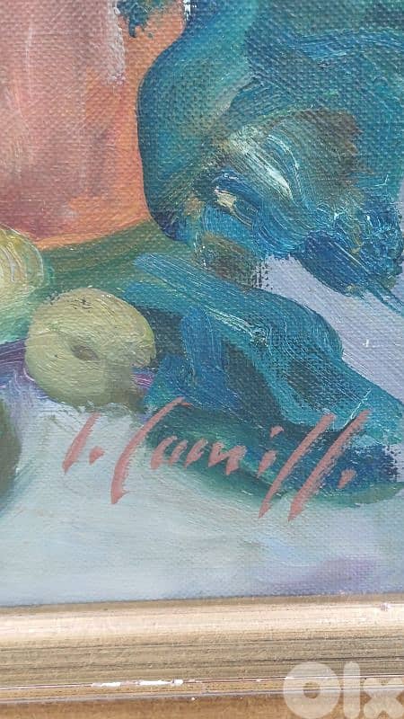 لوحة رسم زيتي اوروبية 8