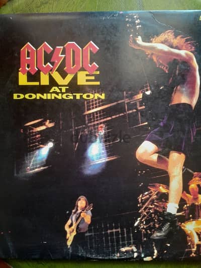 AC/DC Live at Donington 2hrs Concert Laserdisc Mint