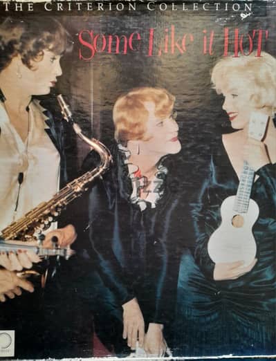 SOME LIKE IT HOT Special Edition Criterion  1959 Marilyn Monroe