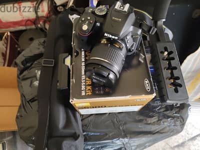 Camera Original D5300 Nikon With Full Kit Ready For you With Stand