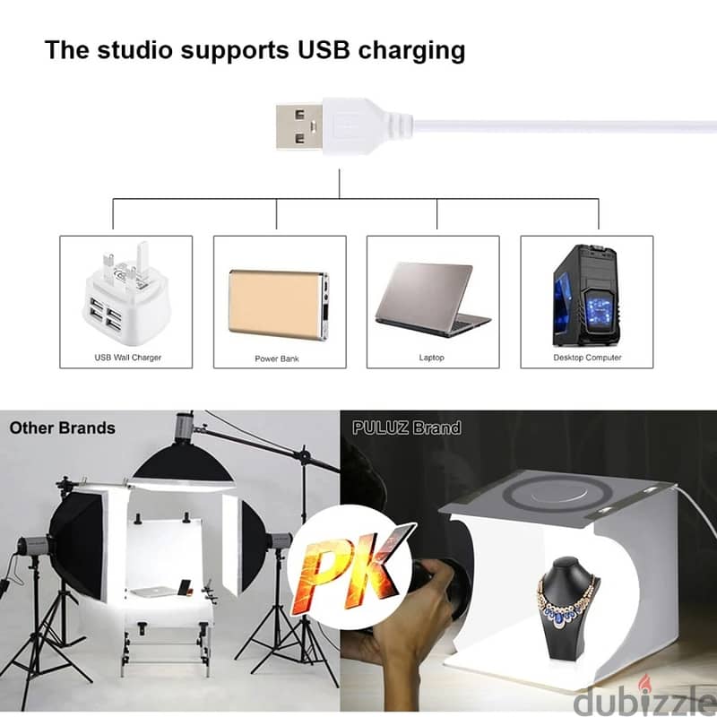 PULUZ 30CM LIGHT BOX 5