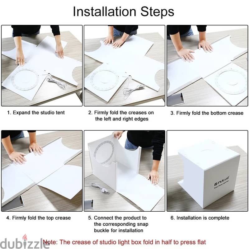 PULUZ 30CM LIGHT BOX 8