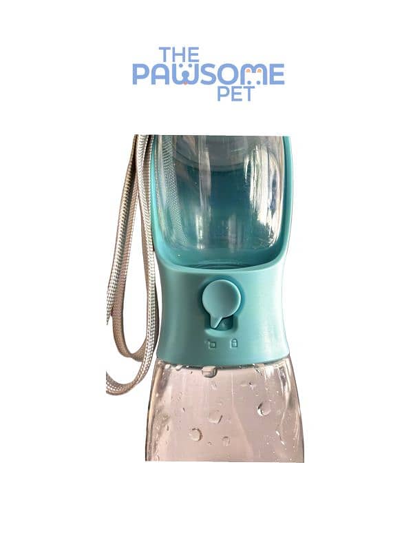 Pawsome's water bottle with storage 8