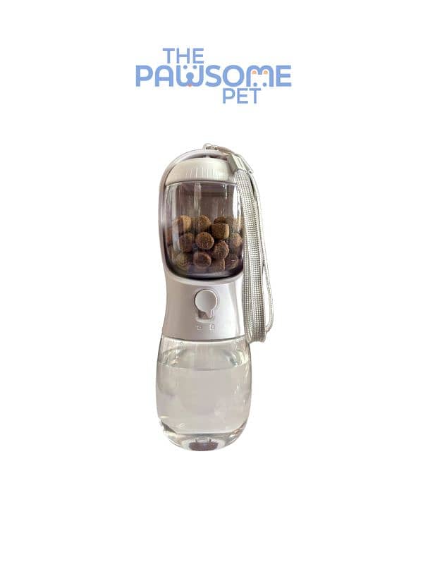 Pawsome's water bottle with storage 13