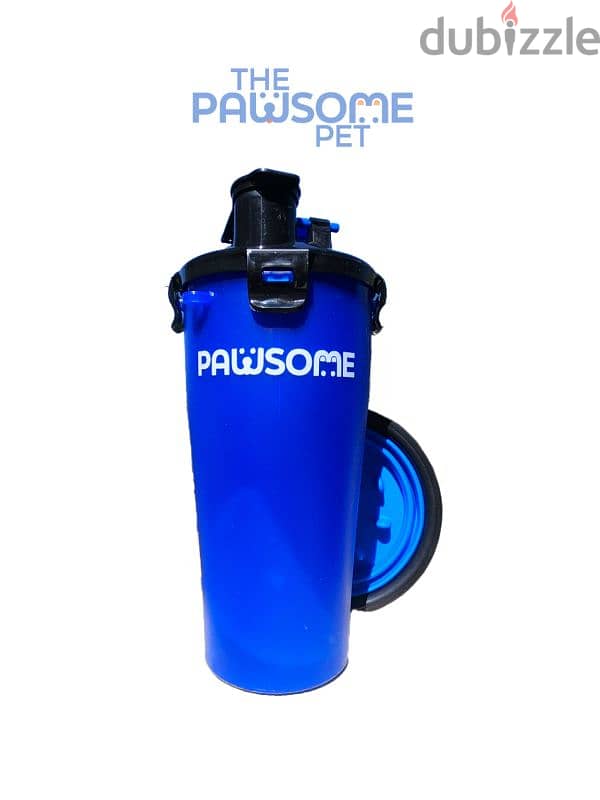 Pawsome's Plastic Water/Food Bottle with Collapsible Bowl 11