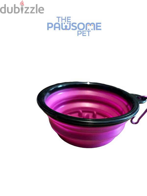Pawsome's Plastic Water/Food Bottle with Collapsible Bowl 15