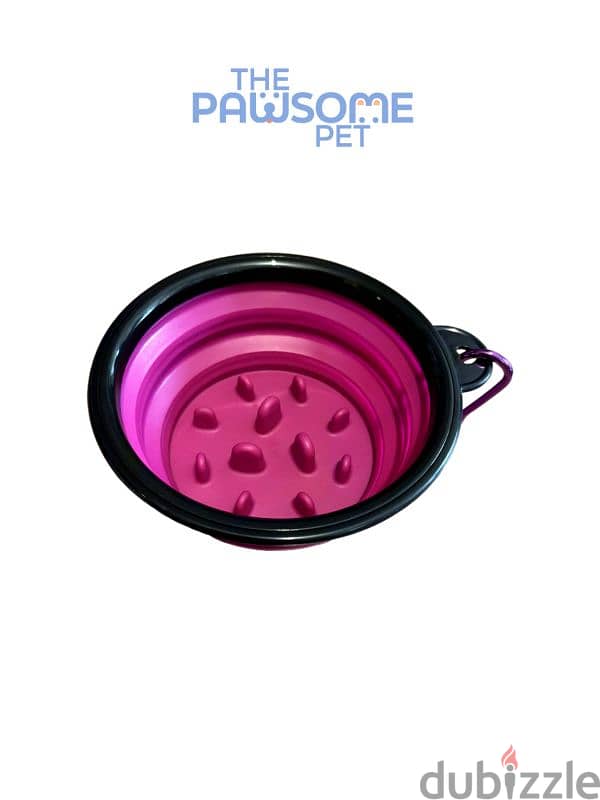 Pawsome's Plastic Water/Food Bottle with Collapsible Bowl 16
