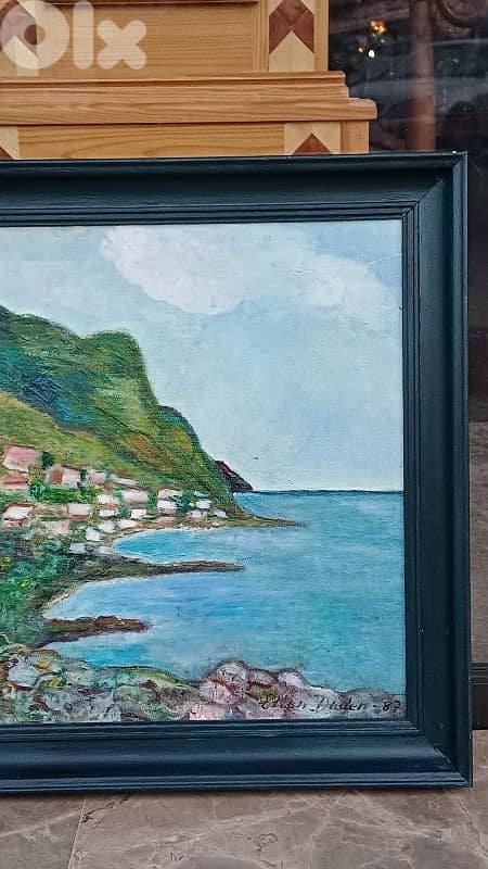 لوحة رسم زيتي اوروبية 3