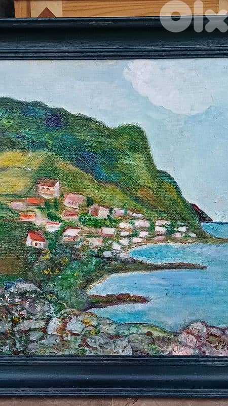 لوحة رسم زيتي اوروبية 6