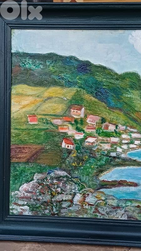لوحة رسم زيتي اوروبية 7