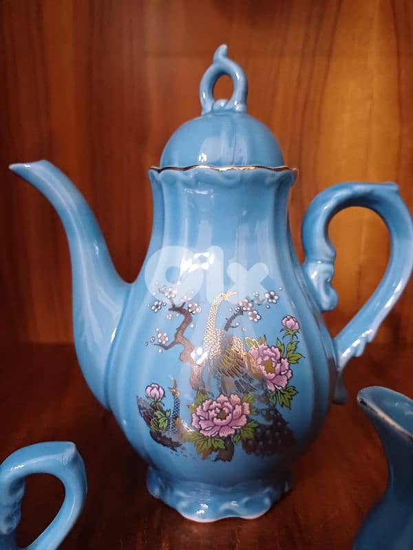 vintage tea pot set 3