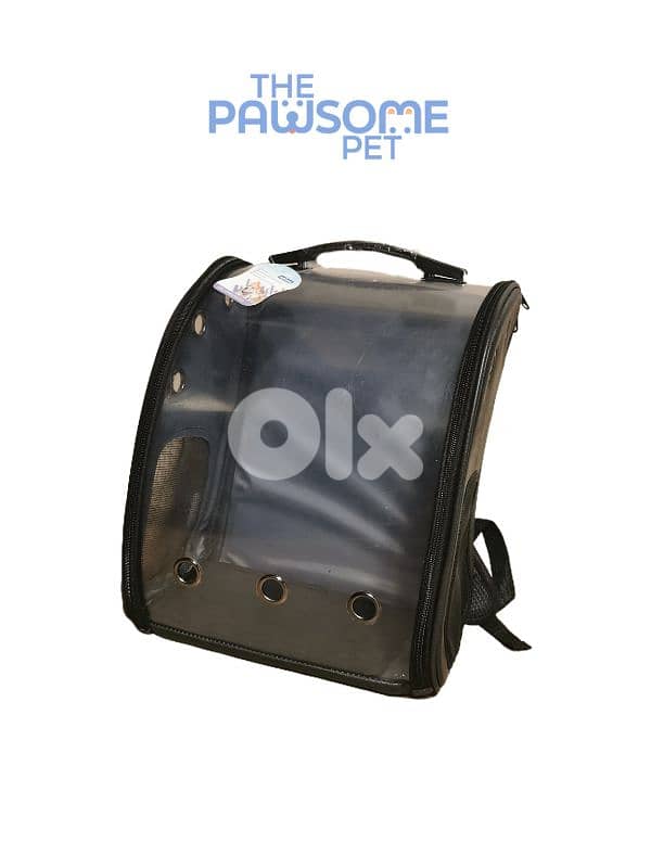 Pawsome's transparent bag 0