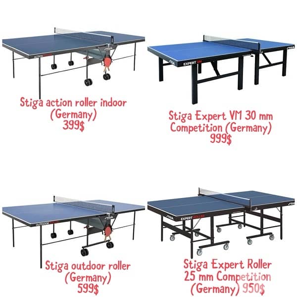 Official Stiga Table tennis Germany (Pingpong) 0