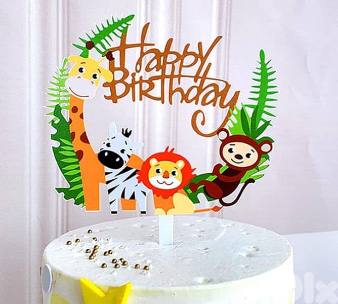 jungle safari birthday decoration 4