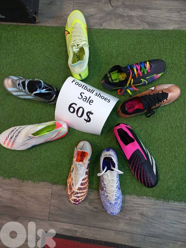 football shoes اسبدرين فوتبول حذاء كرة قدم  للكبار وللصغاري 6
