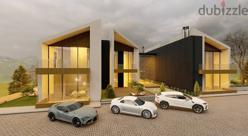 New Chalet Project in Zaarour | Gardens & Pool From $130K 3