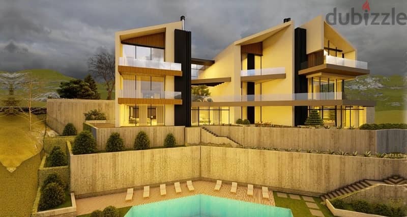 New Chalet Project in Zaarour | Gardens & Pool From $130K 7