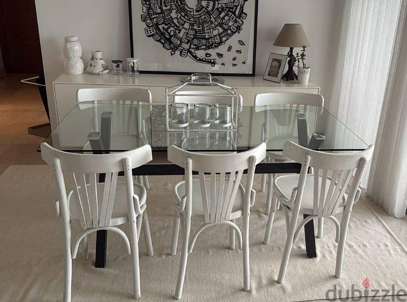 Traditional / Authentic chairs (khaizaran), white 6