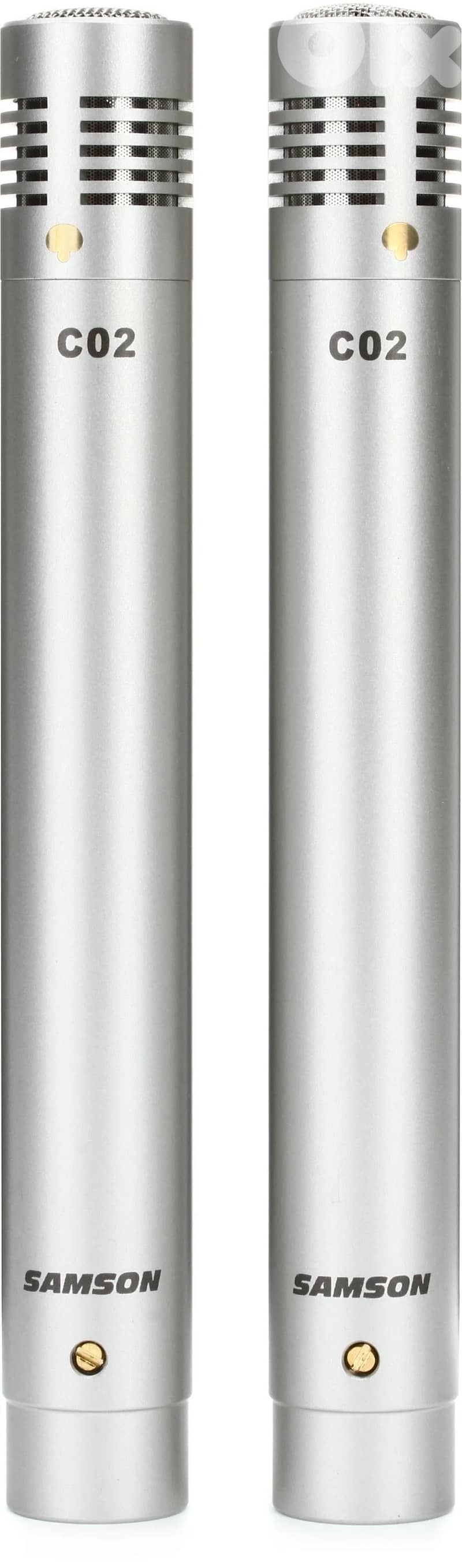Samson C02 Small-diaphragm Condenser Microphone - Stereo Pair 1