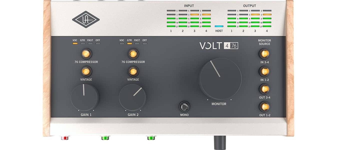 Universal Audio Volt 476 Audio Interface,UAD USB Recording Studio 1