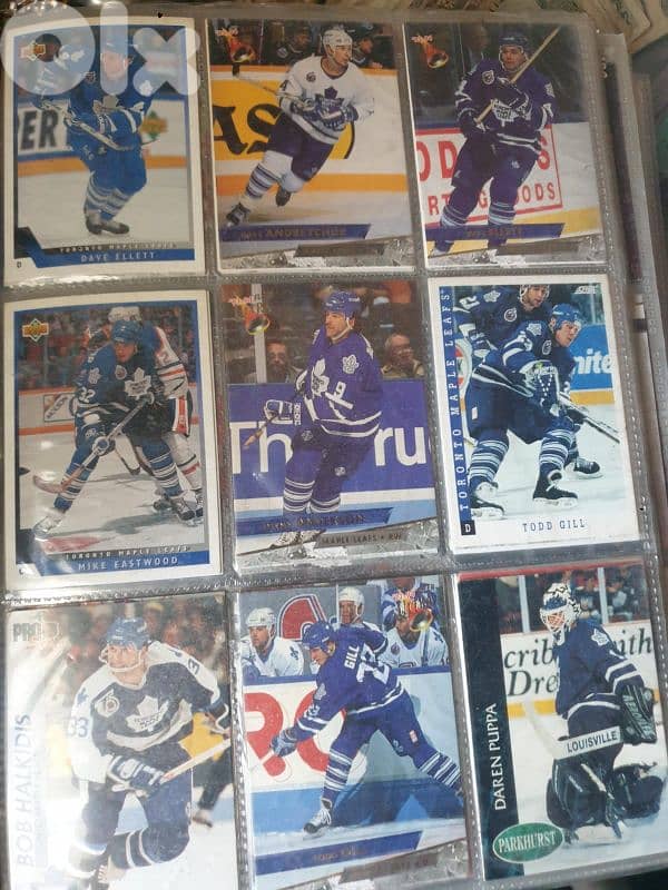 huge collection, 1990's players, usa, NBA, hockey on ice, 1390 players 2
