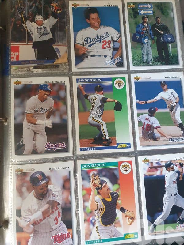 huge collection, 1990's players, usa, NBA, hockey on ice, 1390 players 5