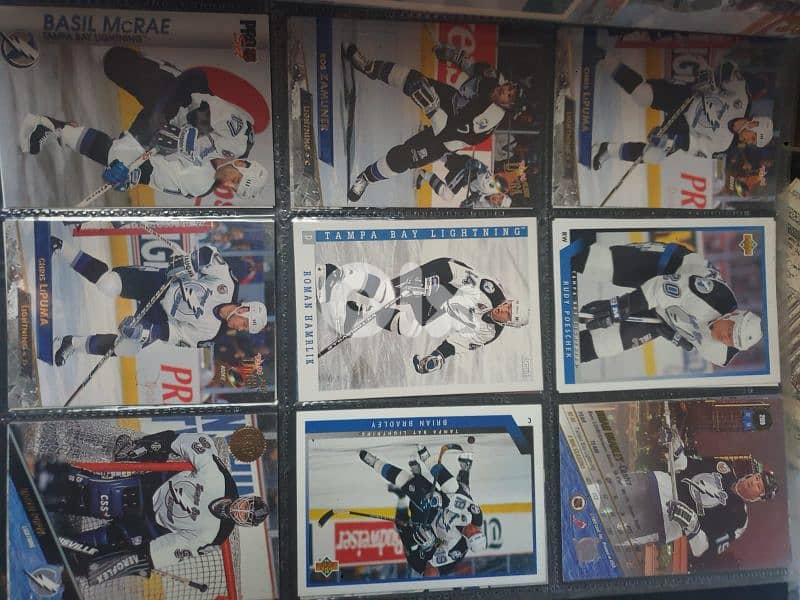 huge collection, 1990's players, usa, NBA, hockey on ice, 1390 players 10