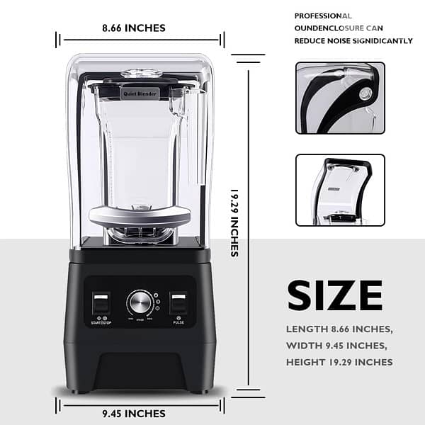 Kozano Professional Silent Blender 3