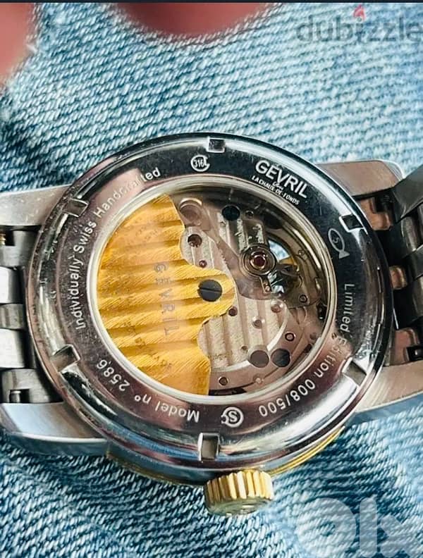 Gevril Madison automatic limited edition 3