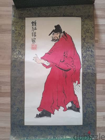 FAN ZENG ZHONG KUI  Hanging scroll, ink Hand  PAINT stamped