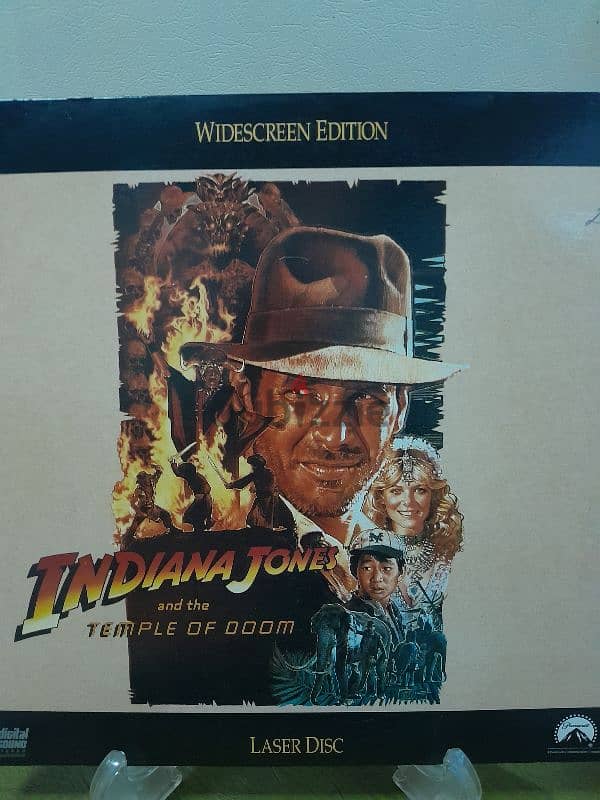 INDIANA JONES 3 laserdiscs COLLECTION Letterboxed & WideScr check info 2