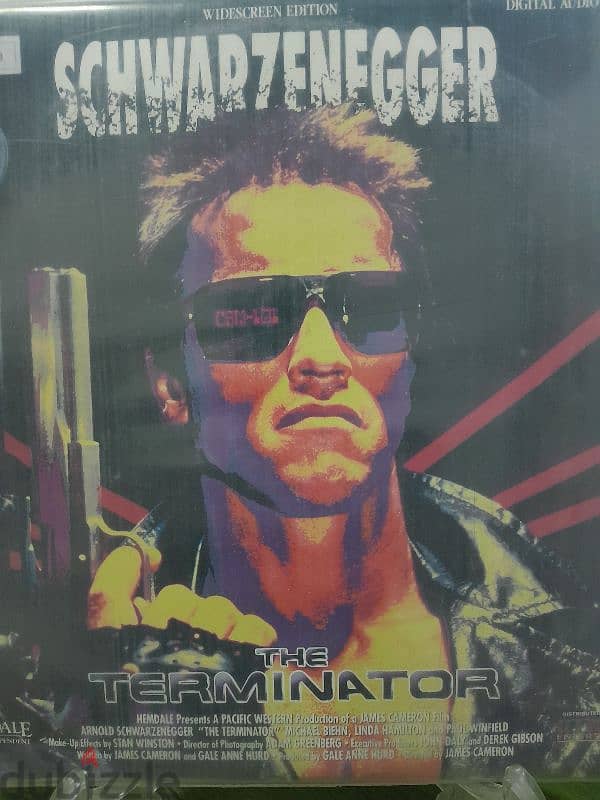 Arnold Schwarzenegger 6 Mint Rare laserdiscs price for ALLالسعر للكل 0