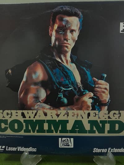 Arnold Schwarzenegger 6 Mint Rare laserdiscs price for ALLالسعر للكل