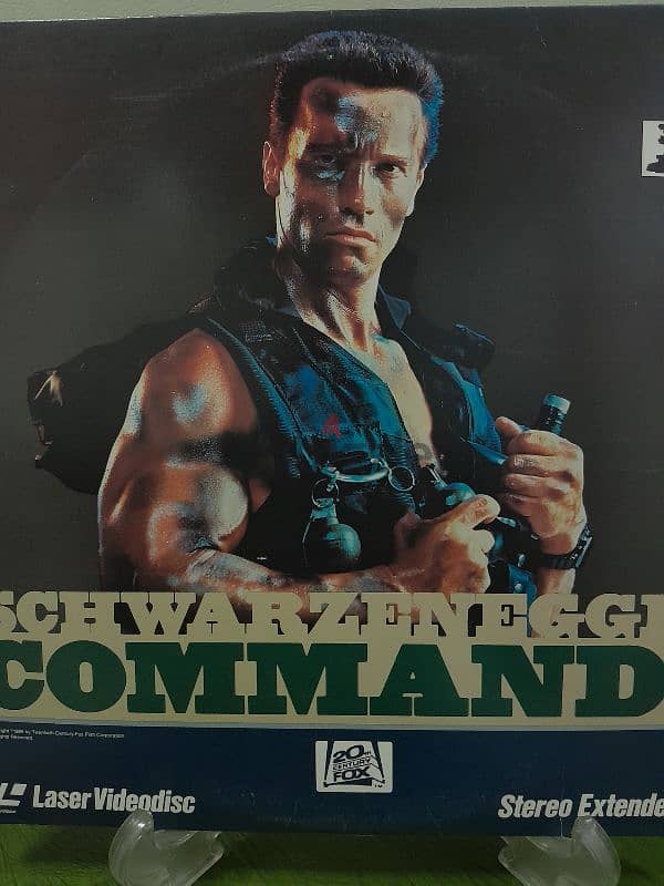 Arnold Schwarzenegger 6 Mint Rare laserdiscs price for ALLالسعر للكل 3