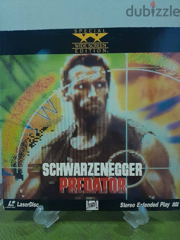Arnold Schwarzenegger 6 Mint Rare laserdiscs price for ALLالسعر للكل 4