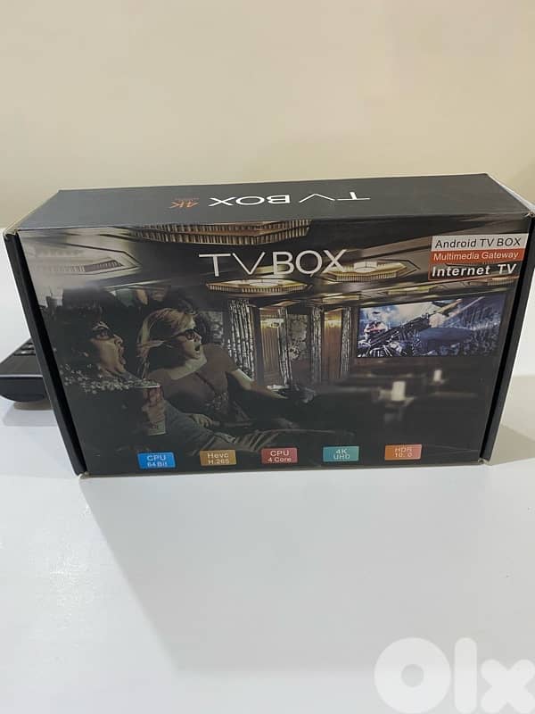 Android smart ultra HD internet tv box 4