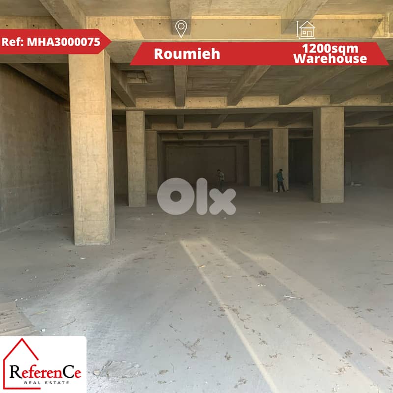 2 warehouses in Roumieh مستودعين في الرومية 0