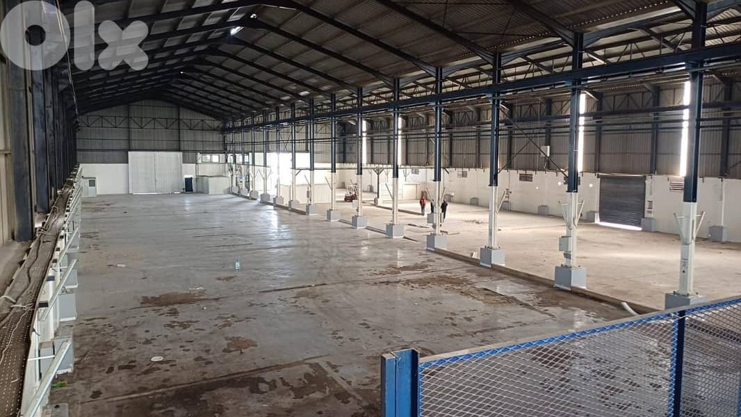 Taanayel Factory for rent with a spacious land prime location Ref#2022 0
