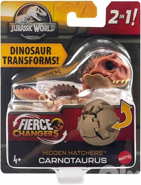 Jurassic world dinosaur transforming toy 0