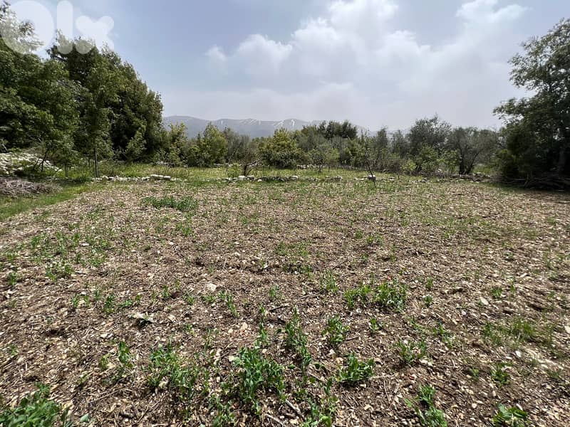 500 SQM Land in Ain Zein, Chouf Overlooking the Mountains 0