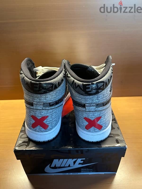 Jordan 1 high “rebelionnaire” 3