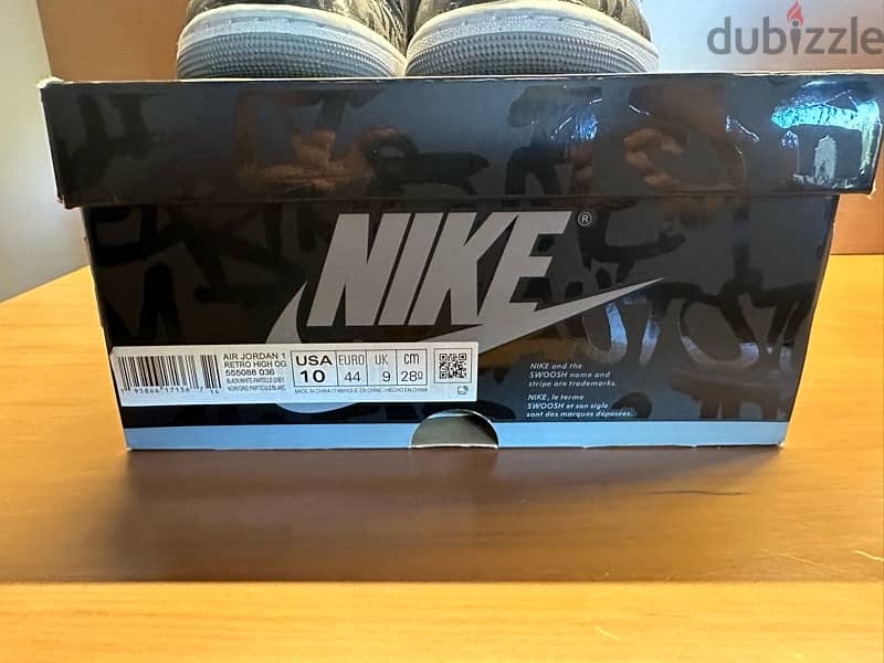 Jordan 1 high “rebelionnaire” 4