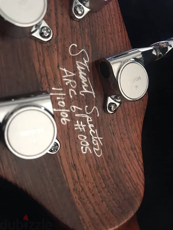Spector elec Guitar ARC6 limited edition Signed 4